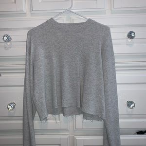 JOHN GALT GRAY LONG SLEEVE